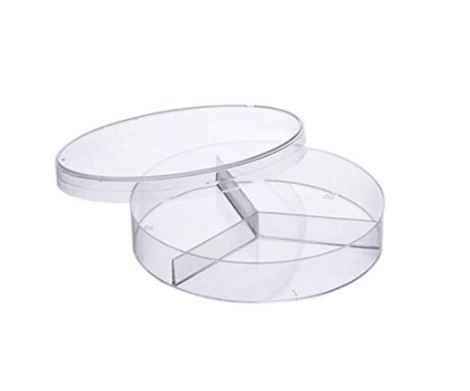 پلیت یکبار مصرف 10 سانت سه خانه - بایوتست