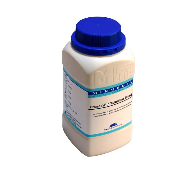 محیط کشت (With Toluidine Blue) DNase مدل پودری - میرمدیا