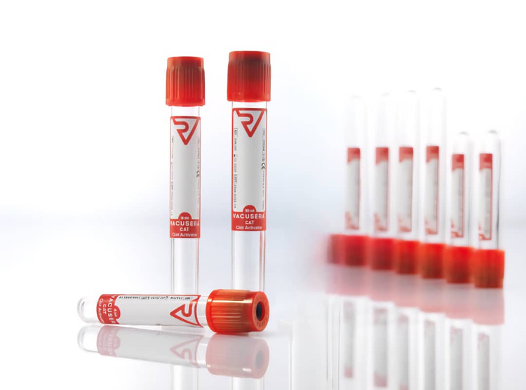 لوله خونگیری وکیوم کلات (لخته) حجم 9 میل - وکیوم سرا