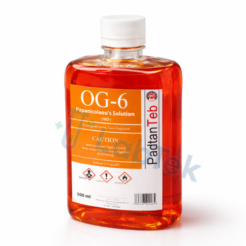 محلول رنگ آمیزی پادتن طب - OG6 500ml